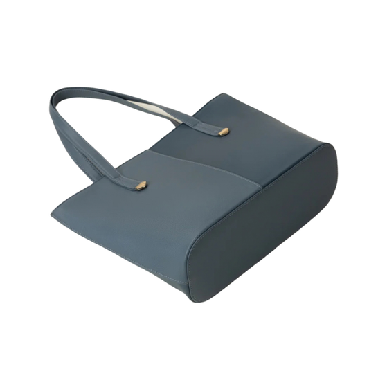 Blue Tote Bag clouser