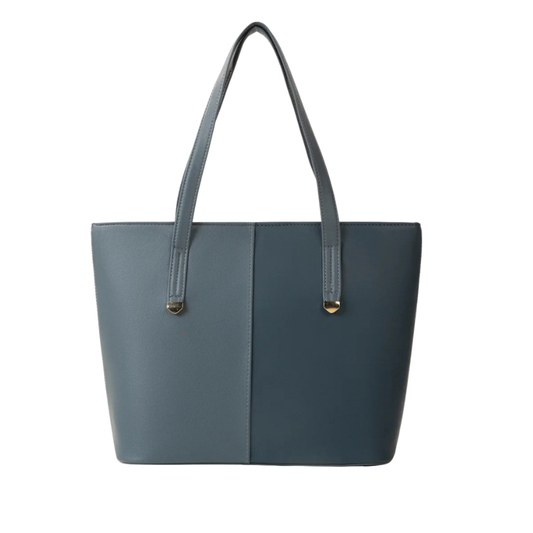 Blue Tote Bag clouser