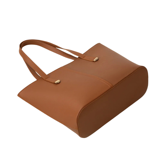 Tan Tote Bag clouser